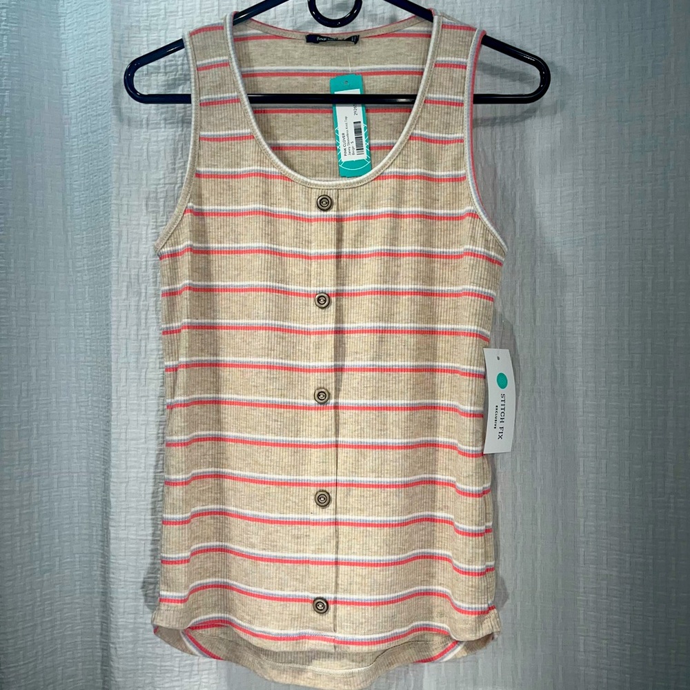 NWT Pink Clover Janey Sleeveless Knit Top